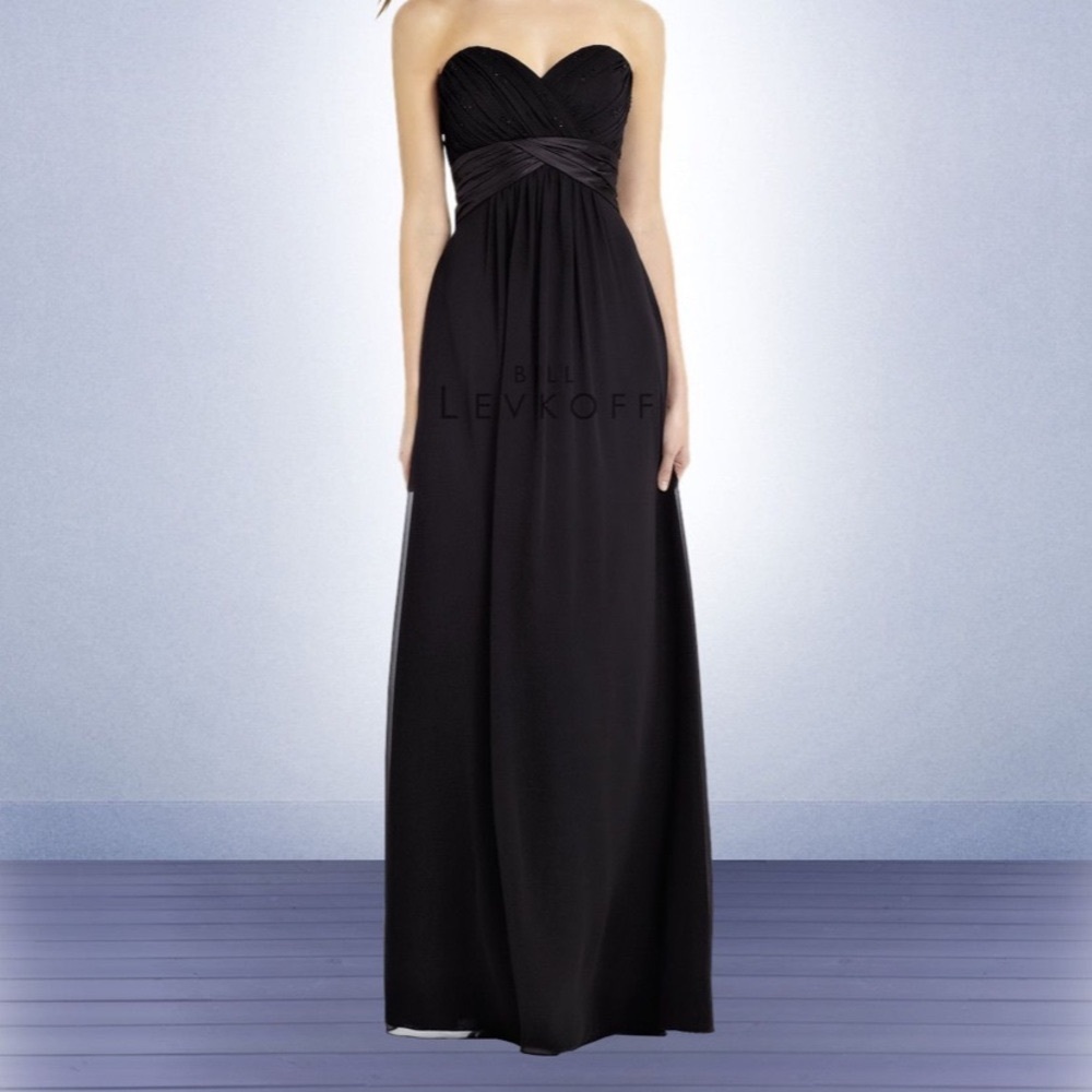 Bill Levkoff Strapless Dress